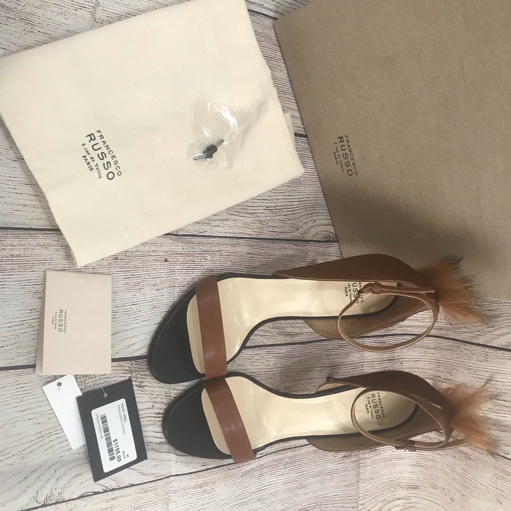 Amazing Francesco Russo Ponytail Heels Size 40
